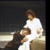 Actors Anthony Hopkins and Marsha Mason in a scene from the Roundabout Theatre's production of the play "Old Times" (New York)