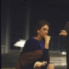 Actors (L-R) Jane Alexander, Anthony Hopkins and Marsha Mason in a scene from the Roundabout Theatre's production of the play "Old Times" (New York)