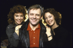 Actors (L-R) Marsha Mason, Anthony Hopkins and Jane Alexander in a publicity shot from the Roundabout Theatre's production of the play "Old Times" (New York)