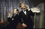 Actors (L-R) John Cunningham and Mark Capri in a scene from Roundabout Theatre's production of the play "On Approval" (New York)