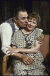 Actors Philip Bosco and Shirley Knight in a scene from Roundabout Theatre's production of the play "Come Back, Little Sheba" (New York)