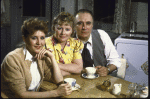 Actors (L-R) Mia Dillon, Shirley Knight and Philip Bosco in a scene from Roundabout Theatre's production of the play "Come Back, Little Sheba" (New York)