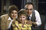 Actors (L-R) Mia Dillon, Shirley Knight and Philip Bosco in a scene from Roundabout Theatre's production of the play "Come Back, Little Sheba" (New York)