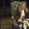 Actors E G Marshall and Tovah Feldshuh in a scene from Roundabout Theatre's production of the play "She Stoops To Conquer" (New York)