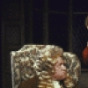 Actors (L-R) E G Marshall, Nathan Lane and Kaye Ballard in a scene from Roundabout Theatre's production of the play "She Stoops To Conquer" (New York)