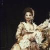Actors(Clockwise from L) Tovah Feldshuh, Kaye Ballard, Nathan Lane and E G Marshall in a scene from Roundabout Theatre's production of the play "She Stoops To Conquer" (New York)