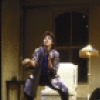 Actors (L-R) Mary Lou Rosato and Christopher Collet in a scene from the New York Shakespeare Festival's production of the play "Coming Of Age In Soho" (New York)