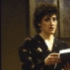 Actors (L-R) Mary Lou Rosato and Christopher Collet in a scene from the New York Shakespeare Festival's production of the play "Coming Of Age In Soho" (New York)