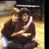 Actors (L-R) Mary Lou Rosato and Christopher Collet in a scene from the New York Shakespeare Festival's production of the play "Coming Of Age In Soho" (New York)