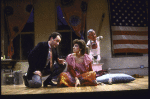 Actors Mary Lou Rosato and John Procaccino in a scene from the New York Shakespeare Festival's production of the play "Coming Of Age In Soho" (New York)