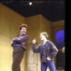 Actors (L-R) John Procaccino and Scott De Freitas in a scene from the replacement cast of the New York Shakespeare Festival's production of the play "Coming Of Age In Soho" (New York)
