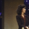 Actors Mercedes Ruehl and John Procaccino in a scene from the replacement cast of the New York Shakespeare Festival's production of the play "Coming Of Age In Soho" (New York)