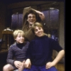 Actors (L-R) Ward Saxton, John Procaccino and Scott De Freitas in a scene from the replacement cast of the New York Shakespeare Festival's production of the play "Coming Of Age In Soho" (New York)