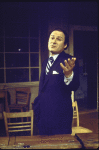 Actor David Margulies in a scene from the Broadway production of the play "Comedians" (New York)