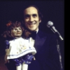 Actor Jeffrey DeMunn (with dummy) in a scene from the Broadway production of the play "Comedians" (New York)