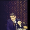 Actor Robert Gerringer in a scene from the Broadway production of the play "Comedians" (New York)
