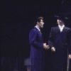 Actors (L-R) Rob Morrow, Richard Cray, Mimi Turque and Lynnette Perry in a scene from the Off-Broadway musical "The Chosen" (New York)