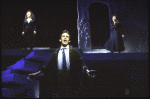 Actors (L-R) Debbie Shapiro, Robert Westenberg and Taro Meyer in a scene from the Broadway revival of the musical "Zorba." (New York)