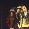 Actress Pamela Sousa (3L) with cast in a scene from the Broadway revival of the musical "Can Can." (New York)
