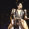 Actors Renee (Zizi) Jeanmaire and Ron Husmann in a scene from the Broadway revival of the musical "Can Can." (New York)