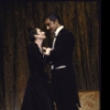 Actors Renee (Zizi) Jeanmaire and Ron Husmann in a scene from the Broadway revival of the musical "Can Can." (New York)