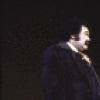 Actors (L-R) Avery Schreiber and Swen Swenson in a scene from the Broadway revival of the musical "Can Can." (New York)