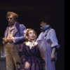 Actors (L-R) Lenny Wolpe, Carmen Mathews and Evan Richards in a scene from the Broadway musical "Copperfield." (New York)