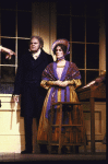 Actors Linda Poser and George S. Irving in a scene from the Broadway musical "Copperfield." (New York)
