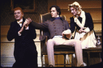 Actors (L-R) Barrie Ingham, Brian Matthews and Beulah Garrick in a scene from the Broadway musical "Copperfield." (New York)