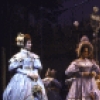 Actors Leslie Denniston (L), Brian Matthews (2R) and Mary Elizabeth Mastrantonio (R) in a scene from the Broadway musical "Copperfield." (New York)