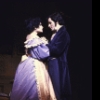 Actors Mary Elizabeth Mastrantonio and Brian Matthews in a scene from the Broadway musical "Copperfield." (New York)