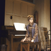 Actress Victoria Boothby in a scene from the Broadway play "Stepping Out" (New York)