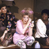 Actresses (L-R) Carole Shelley, Sheryl Sciro and Carol Woods in a scene from the Broadway play "Stepping Out" (New York)