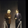 Actors (L-R) Harry Goz & Dennis Parlato in a scene fr. the Broadway musical "Chess." (New York)