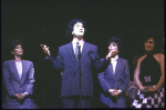 Actors (L-R) Suzanne Briar, Paul Harman, Ann Crumb & Judy McLane in a scene fr. the Broadway musical "Chess." (New York)