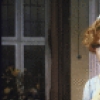 Actress Deborah Rush in a scene fr. the Broadway revival of the play "Hay Fever." (New York)
