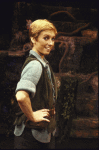 Actress Sandy Duncan in a scene fr. the Broadway revival of the musical "Peter Pan." (New York)