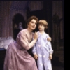 Actors Beth Fowler & Jonathan Ward in a scene fr. the Broadway revival of the musical "Peter Pan." (New York)