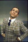 Actor Brad Blaisdell in a scene from the Broadway revival of the musical "Going Up." (New York)