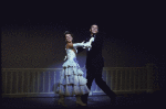 Actors Maureen Brennan and Walter Bobbie in a scene from the Broadway revival of the musical "Going Up." (New York)