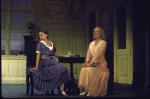 Actresses (L-R) Maureen Brennan and Kimberly Farr in a scene from the Broadway revival of the musical "Going Up." (New York)