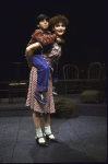 Actors Mary Elizabeth Mastrantonio and Josh Blake in a scene from The New York Shakespeare Festival's production of the musical "The Human Comedy." (New York)