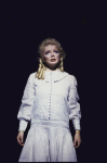 Actress April Shawhan in a scene fr. the Broadway musical "A History of the American Film." (New York)