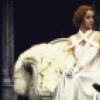 Actors Swoosie Kurtz & Gary Bayer in a scene fr. the Broadway musical "A History of the American Film." (New York)