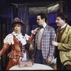 Actors (L-R) Dorothy Loudon, Jim Fyfe & Rob Kramer in a scene fr. the Roundabout Theater Co.'s production of the play "The Matchmaker." (New York)