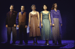 Actors (L-R) Martin Vidnovic, Jason Graae, Alyson Reed, Victoria Clark & Lynne Wintersteller in a scene fr. the Roundabout Theater Co.'s production of the musical revue "A Grand Night for Singing." (New York)