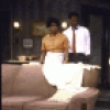 Actors (L-R) Starletta DuPois, Jim Pickens, Jr. and Kim Yancey in a scene from the Roundabout Theater Co.'s production of the play "A Raisin in the Sun." (New York)