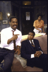 Actors (L-R) Jim Pickens Jr., Joseph C. Phillips and Starletta DuPois in a scene from the Roundabout Theater Co.'s production of the play "A Raisin in the Sun." (New York)