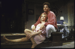 Actors Kimberly Farr & Rex Smith in a scene fr. the Roundabout Theater Co.'s production of the musical "Brownstone." (New York)