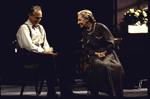 Actors Patricia Conolly & Jeffrey DeMunn in a scene fr. the Roundabout Theater Co.'s production of the play "Hedda Gabler." (New York)